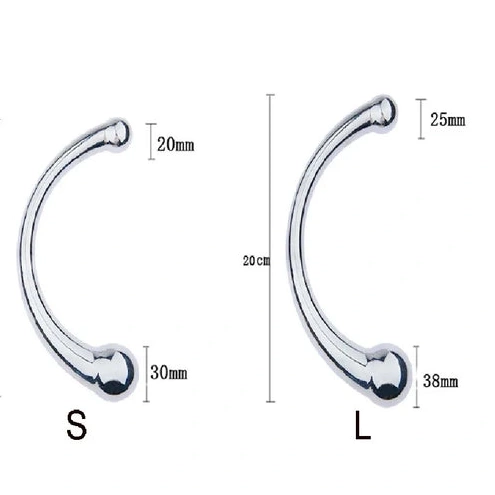 Hook Anal Stainless Double Steel 5858 Ended Elegant 1005